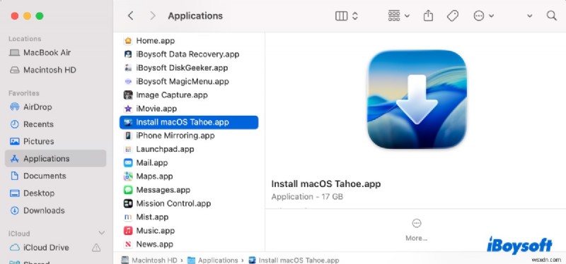 ติดตั้ง macOS Tahoe บนไดรฟ์ภายนอก:คำแนะนำทีละขั้นตอน 