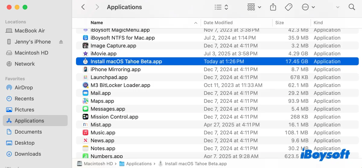 ดาวน์โหลด macOS Tahoe DMG อย่างเป็นทางการ – เวอร์ชันเต็มฟรี