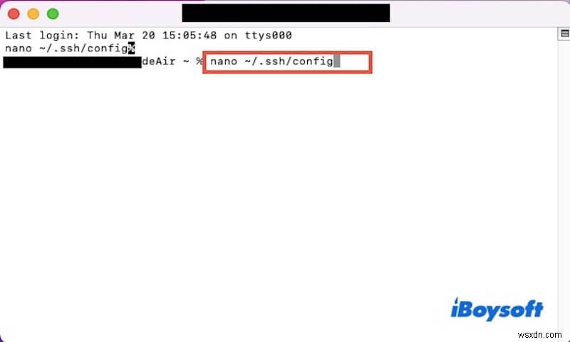 สร้างไฟล์กำหนดค่า SSH บน macOS ได้อย่างง่ายดาย:คำแนะนำทีละขั้นตอน 