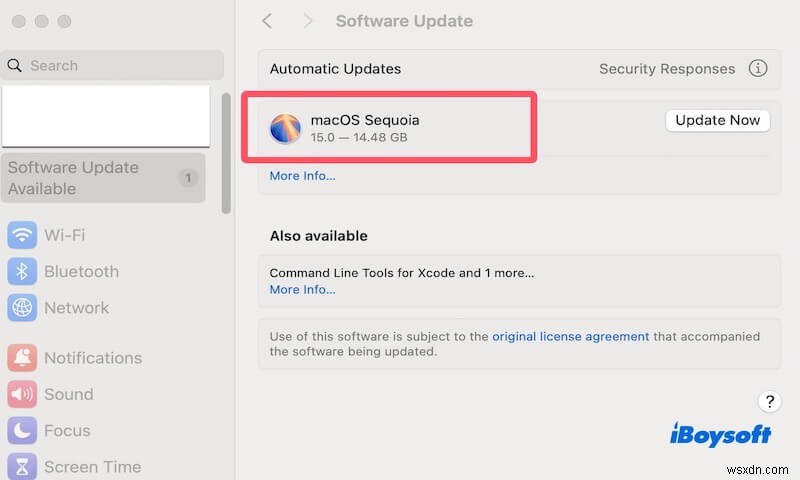 อัปเกรดจาก macOS Catalina เป็น macOS Sequoia:คำแนะนำทีละขั้นตอนฉบับสมบูรณ์ 