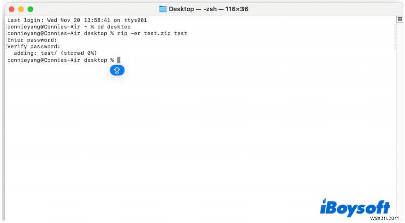 รหัสผ่านป้องกันไฟล์ ZIP บน Mac – วิธีการง่าย ๆ มีหรือไม่มี Terminal 