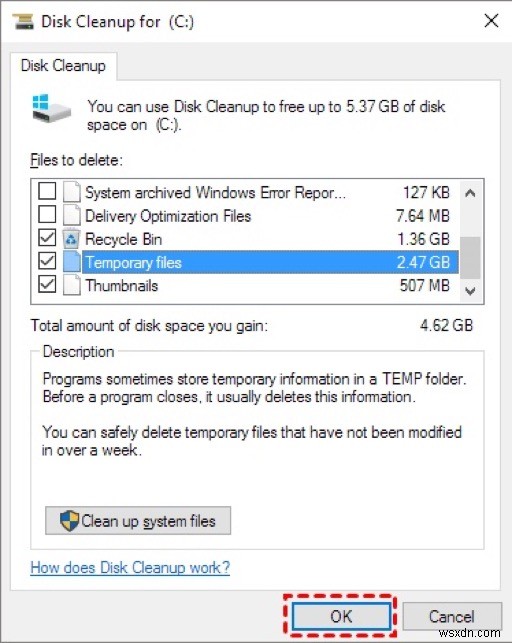 วิธีแก้ปัญหาพื้นที่ดิสก์เหลือน้อยเมื่อดูเหมือนไม่มีอะไรกินพื้นที่บน Windows