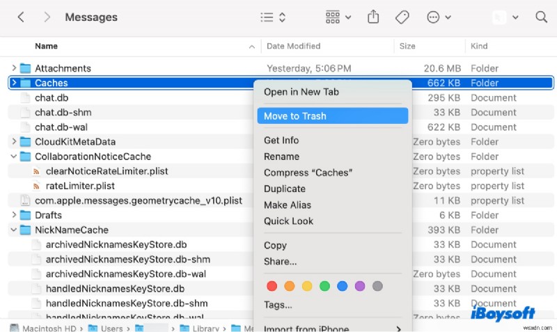 เพิ่มพื้นที่เก็บข้อมูล Mac:ลบข้อความบน Mac ของคุณโดยไม่ส่งผลกระทบต่อ iPhone ของคุณ 