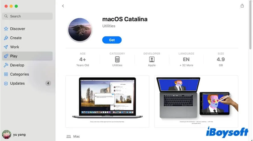 ตัวติดตั้ง macOS Catalina อย่างเป็นทางการและการดาวน์โหลด ISO - ลิงก์โดยตรงและคู่มือ USB ที่สามารถบูตได้ 
