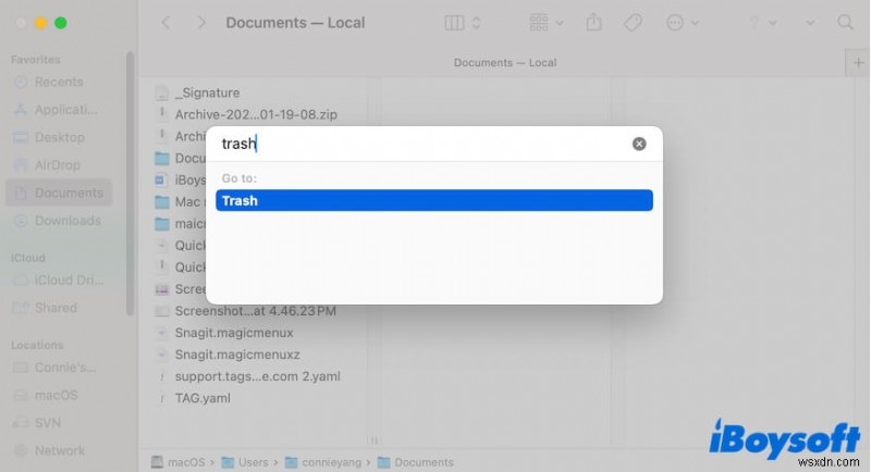 วิธีคืนค่าไอคอนถังขยะที่หายไปบน macOS 