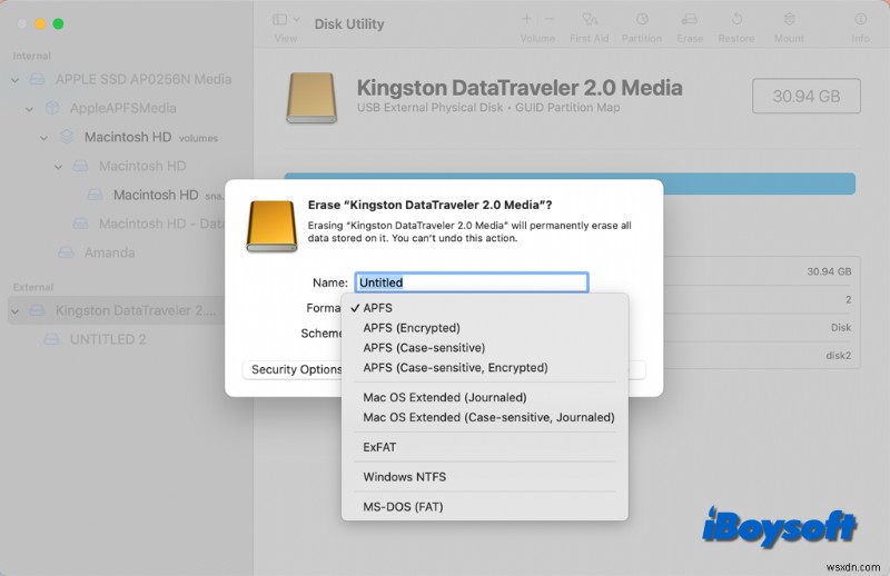 การเข้ารหัสไดรฟ์ FAT32 บน Mac:คำแนะนำทีละขั้นตอน