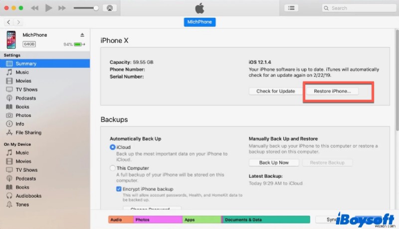 บายพาสหน้าจอที่ไม่พร้อมใช้งานของ iPhone:คำแนะนำทีละขั้นตอนที่ปลอดภัย 