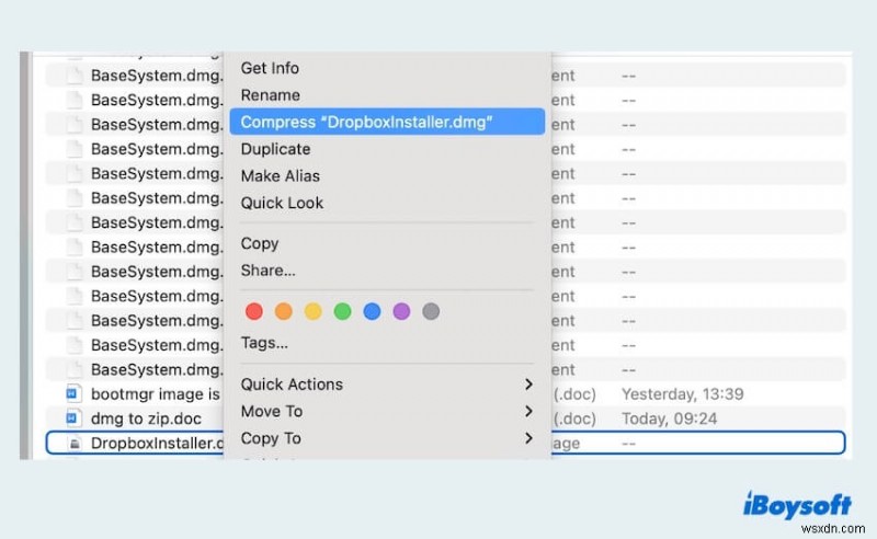 แปลง DMG เป็น ZIP บน Mac:คำแนะนำทีละขั้นตอน