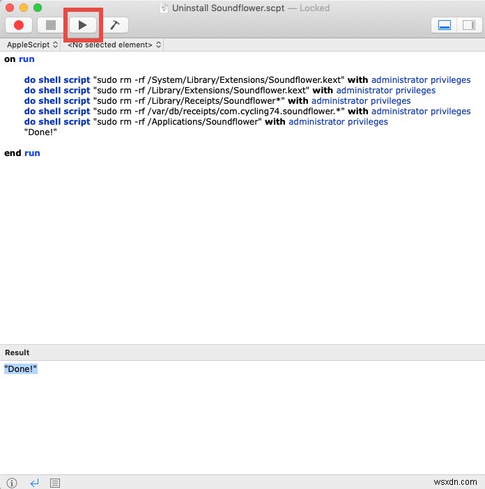ถอนการติดตั้ง Soundflower อย่างปลอดภัยและลบ soundflower.kext จาก macOS 
