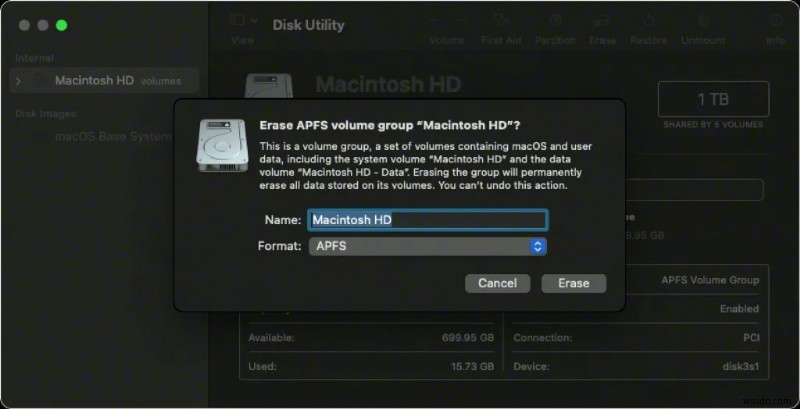 วิธีถอนการติดตั้ง macOS Sequoia Beta และเปลี่ยนกลับเป็น macOS เวอร์ชันก่อนหน้า 