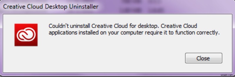 ทำตามคำแนะนำทีละขั้นตอนเพื่อถอนการติดตั้ง Adobe Creative Cloud บน Windows และ Mac 