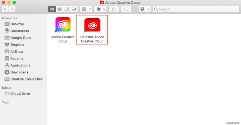 ทำตามคำแนะนำทีละขั้นตอนเพื่อถอนการติดตั้ง Adobe Creative Cloud บน Windows และ Mac 