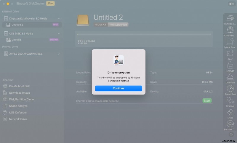 วิธีแก้ไขข้อผิดพลาดการเข้ารหัสโวลุ่ม APFS (-69596) บน macOS 