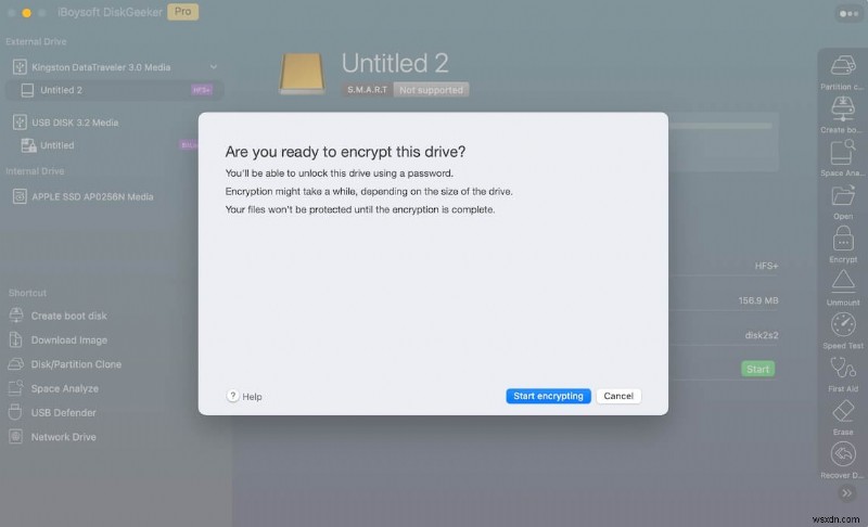 วิธีแก้ไขข้อผิดพลาดการเข้ารหัสโวลุ่ม APFS (-69596) บน macOS 