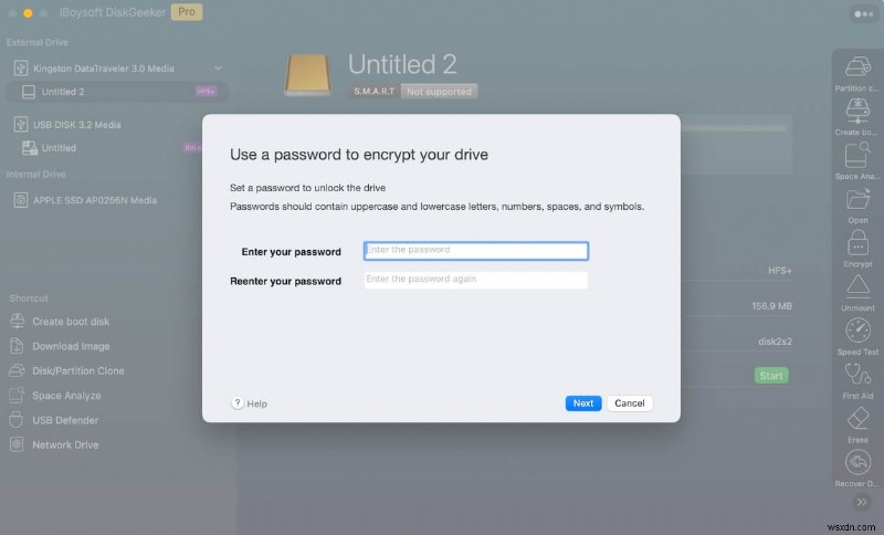 วิธีแก้ไขข้อผิดพลาดการเข้ารหัสโวลุ่ม APFS (-69596) บน macOS 