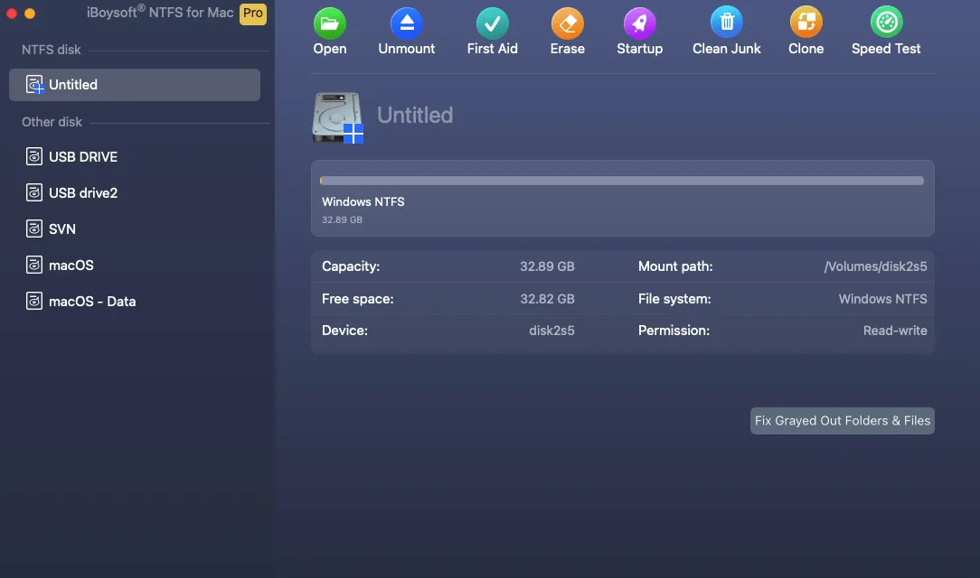 การถ่ายโอนไฟล์จาก NTFS ไปยัง APFS บน macOS:คำแนะนำทีละขั้นตอน 
