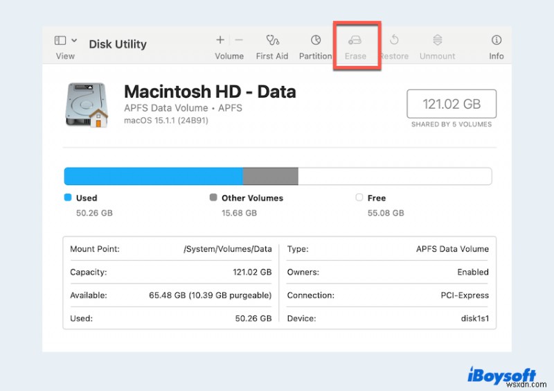 การถ่ายโอนไฟล์จาก NTFS ไปยัง APFS บน macOS:คำแนะนำทีละขั้นตอน 