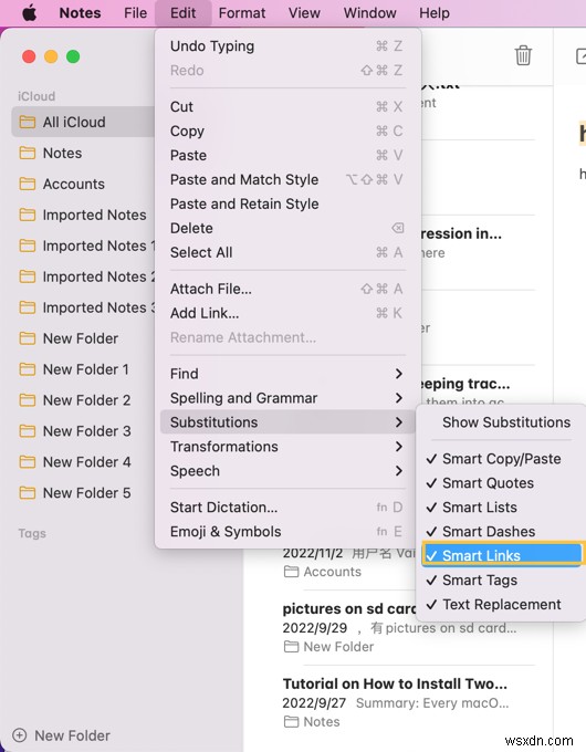 คำแนะนำทีละขั้นตอน:การเพิ่มไฮเปอร์ลิงก์บน Mac OS 