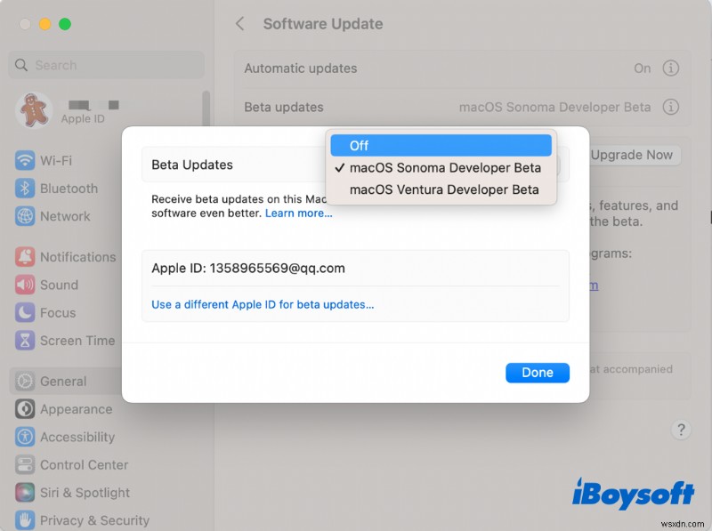 วิธีเปลี่ยนกลับจาก macOS Sonoma Beta ไปเป็นเวอร์ชันสาธารณะที่เสถียร 