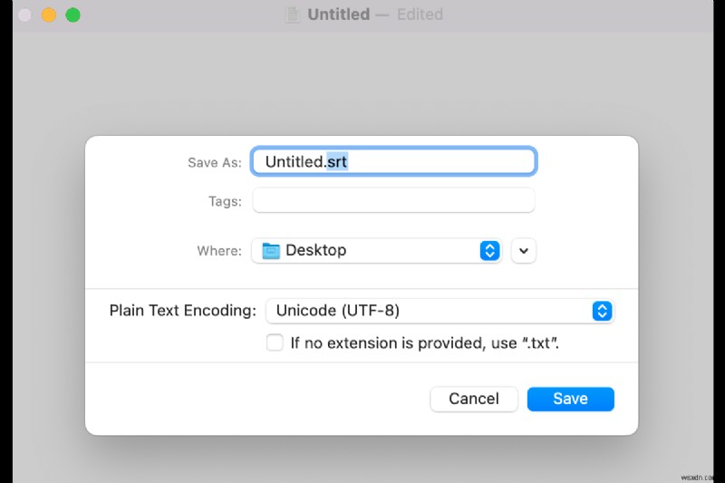 การสร้างไฟล์ SRT ที่ง่ายและรวดเร็วบน Mac – คำแนะนำทีละขั้นตอน 