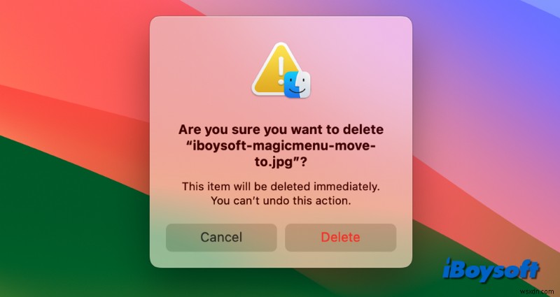 เจ็ดวิธีที่เชื่อถือได้ในการลบไฟล์บน macOS อย่างถาวร 