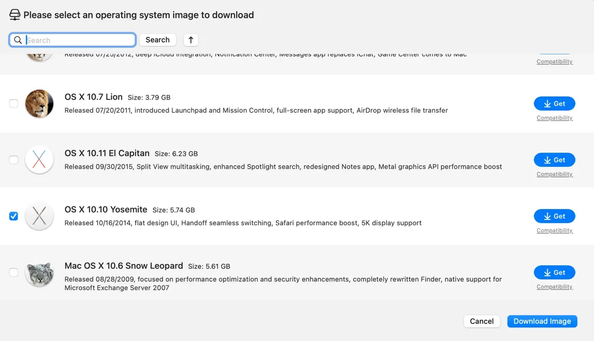 ดาวน์โหลด OS X Yosemite 10.10 – รักษาความปลอดภัยไฟล์ DMG และ ISO ด้วยลิงก์โดยตรง 