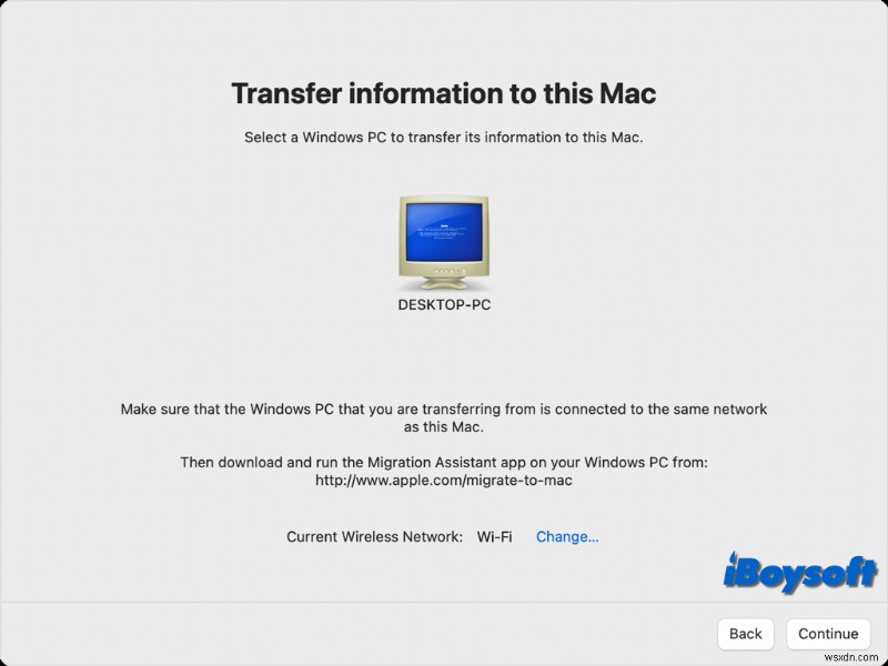 การถ่ายโอนไฟล์ PC-to-Mac ได้อย่างราบรื่น:มีหรือไม่มี Migration Assistant
