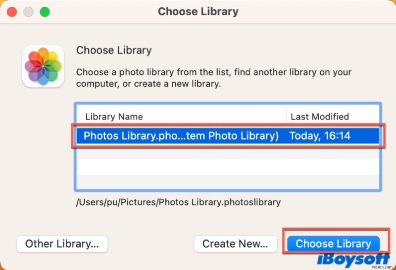 วิธีแก้ไข  รูปภาพไม่พบไลบรารีรูปภาพระบบ  บน Mac 