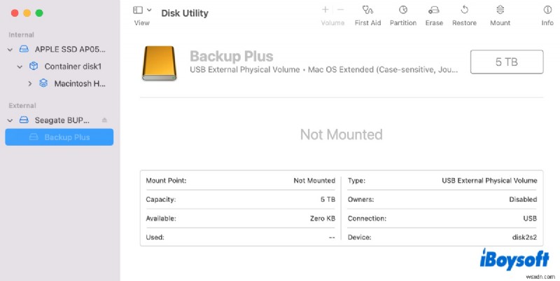 แก้ไขปัญหาการติดตั้งฮาร์ดไดรฟ์ภายนอกบน macOS Sequoia - การแก้ไขที่รวดเร็วและเชื่อถือได้ 