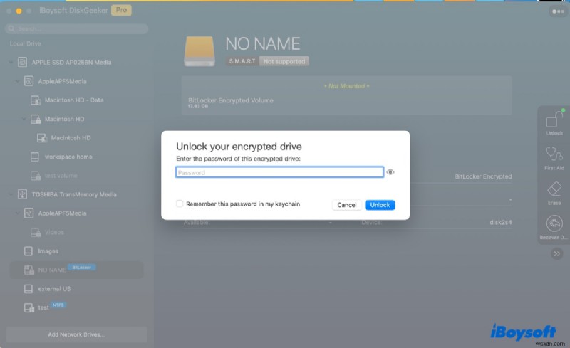 การแก้ไขข้อผิดพลาด com.apple.DiskManagement.disenter (-119930868 / -119930872) บน macOS 