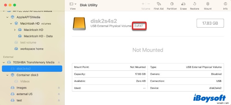 การแก้ไขข้อผิดพลาด com.apple.DiskManagement.disenter (-119930868 / -119930872) บน macOS 