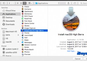 วิธีติดตั้ง macOS High Sierra บน Mac ที่ไม่รองรับ:คำแนะนำทีละขั้นตอน 