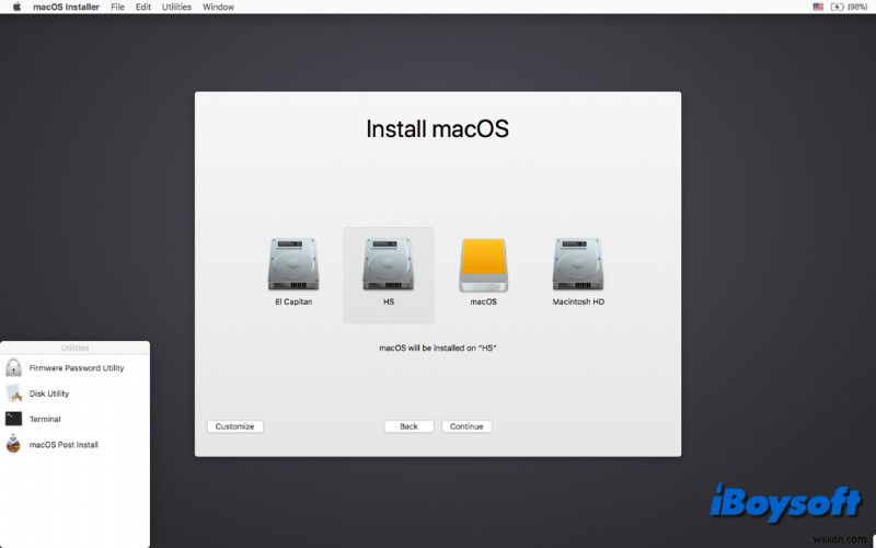 วิธีติดตั้ง macOS High Sierra บน Mac ที่ไม่รองรับ:คำแนะนำทีละขั้นตอน 