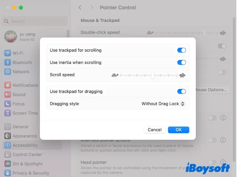 Master Mac Drag &Drop:คำแนะนำง่ายๆ สำหรับแทร็คแพดและเมาส์
