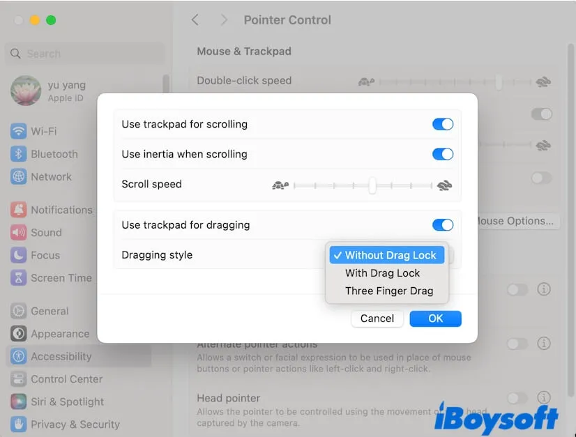 Master Mac Drag &Drop:คำแนะนำง่ายๆ สำหรับแทร็คแพดและเมาส์ 