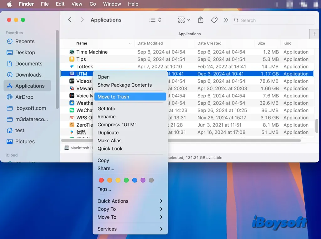 ถอนการติดตั้ง UTM บน macOS โดยสมบูรณ์ – คำแนะนำทีละขั้นตอน (ไม่มีไฟล์เหลือ)