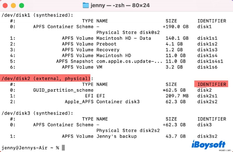 คำแนะนำทีละขั้นตอน:การฟอร์แมตไดรฟ์ USB เป็น FAT32 บน MacBook Air, Pro และ Desktop Mac 