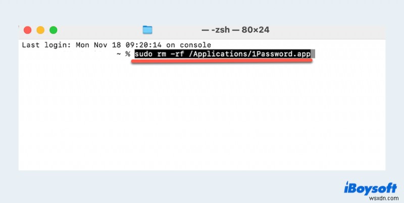 คำแนะนำฉบับสมบูรณ์สำหรับการถอนการติดตั้ง 1Password บน macOS:การลบล้างทีละขั้นตอน 