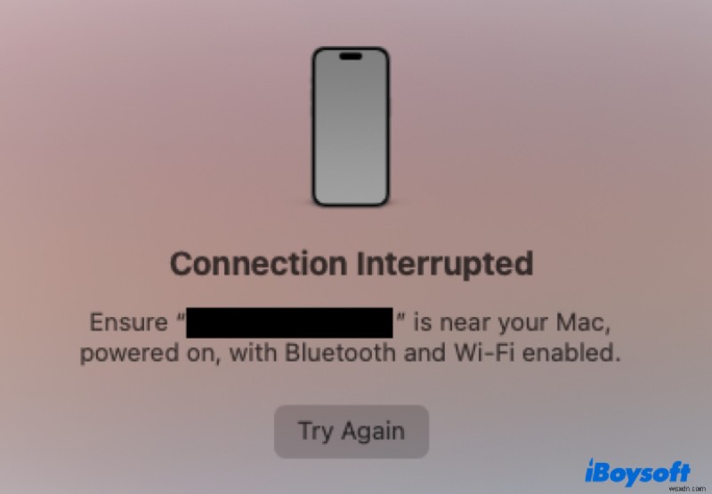 แก้ไข iPhone Mirroring บน macOS Sequoia - คู่มือแก้ไขด่วน