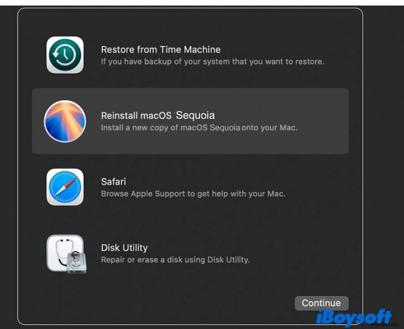 คำแนะนำทีละขั้นตอน:ล้างการติดตั้ง macOS 15 Sequoia บน Intel และ Apple Silicon Mac 