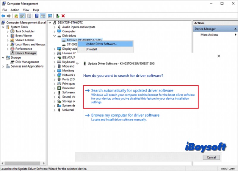 การจัดการดิสก์ไม่โหลดใน Windows? การแก้ไขด่วนและทางเลือกที่เชื่อถือได้ 