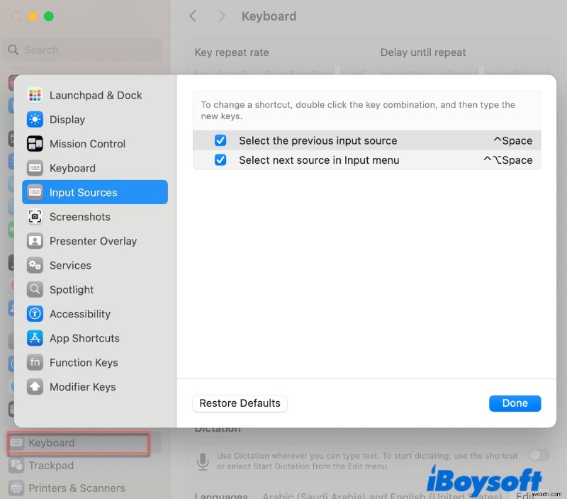 แก้ไขปัญหา Command+Space บน Mac:Spotlight การสลับภาษา และอื่นๆ