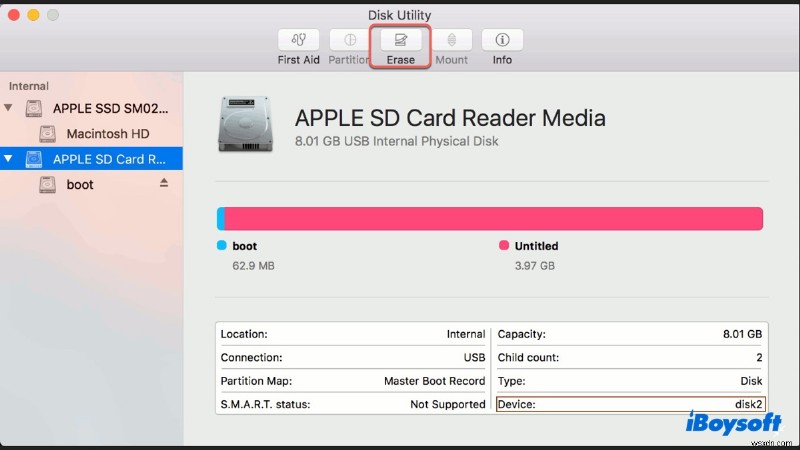 วิธีแก้ไขการ์ด SD แบบอ่านอย่างเดียวบน Mac – 5 วิธีแก้ไขที่ได้รับการพิสูจน์แล้ว 