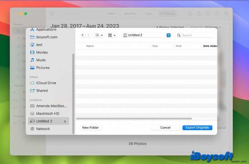 ย้าย ดาวน์โหลด และสำรองรูปภาพ iCloud ของคุณไปยังไดรฟ์ภายนอกอย่างปลอดภัย