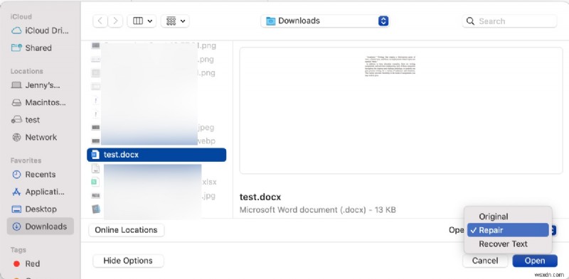 วิธีการกู้คืนเอกสาร Word ที่เสียหายบน Mac และ Windows โดยใช้ Text Recovery Converter 