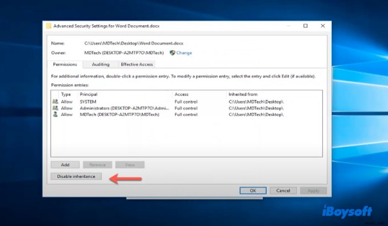 แก้ไขปัญหาสิทธิ์การเข้าถึง  Word ไม่สามารถเปิดเอกสาร  บน Windows และ Mac 