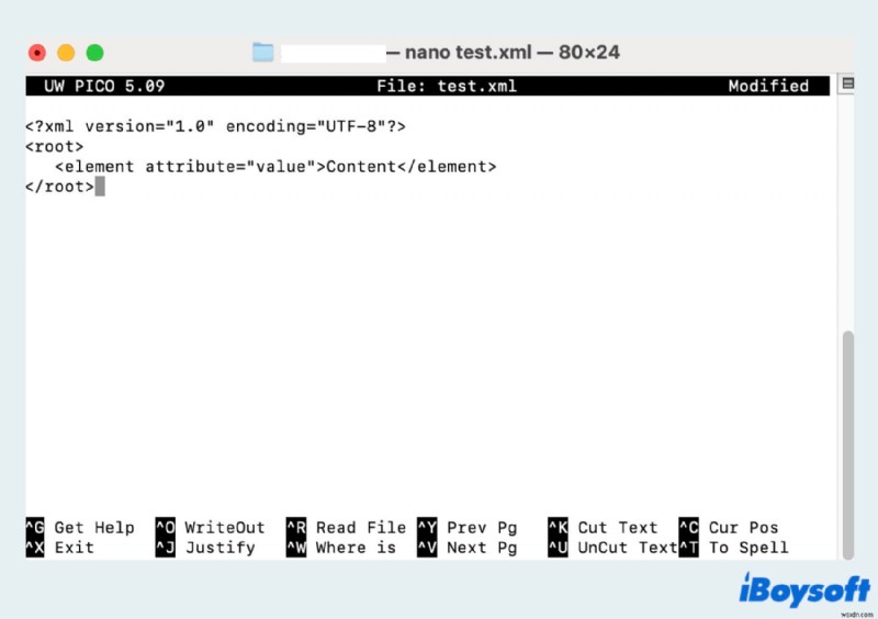 คำแนะนำทีละขั้นตอนในการสร้างไฟล์ XML บน macOS