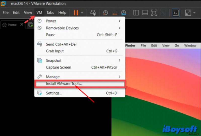 คำแนะนำทีละขั้นตอน:ติดตั้ง macOS Sonoma บนเวิร์กสเตชัน VMware สำหรับ Windows 