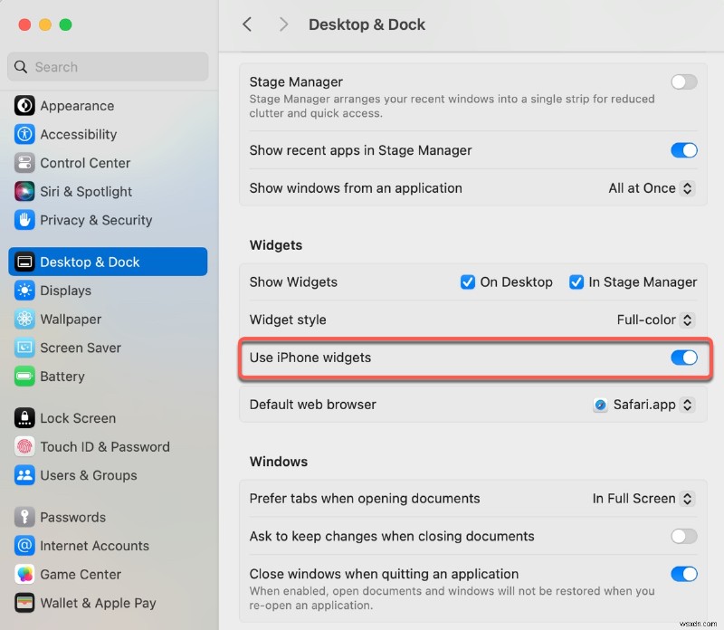 แก้ไขปัญหาวิดเจ็ตเดสก์ท็อป macOS Sonoma - 11 โซลูชั่นที่ได้รับการพิสูจน์แล้ว