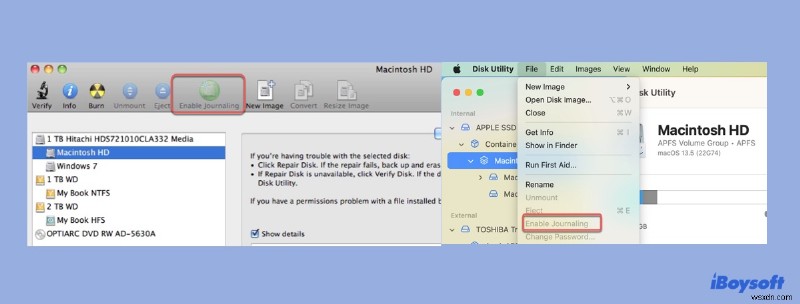 แก้ไขข้อผิดพลาด  ดิสก์ไม่ได้จัดรูปแบบเป็น Mac OS Extended (Journaled)  เมื่อติดตั้ง macOS ใหม่ 